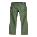 OrSlow Slim Fatigue Pants in Army Front