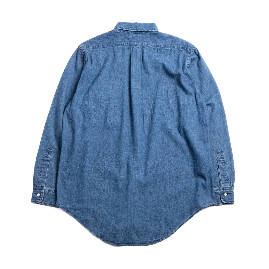Orslow (8112–95) Denim Bd Shirt Back