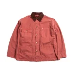 RELAX FIT OXFORD COVERALL RED Front