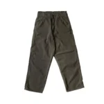 orSlow Dad's Fit Oxford Painter Pants - Army Green Front