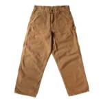 orSlow Dad's Fit Oxford Painter Pants - Brown