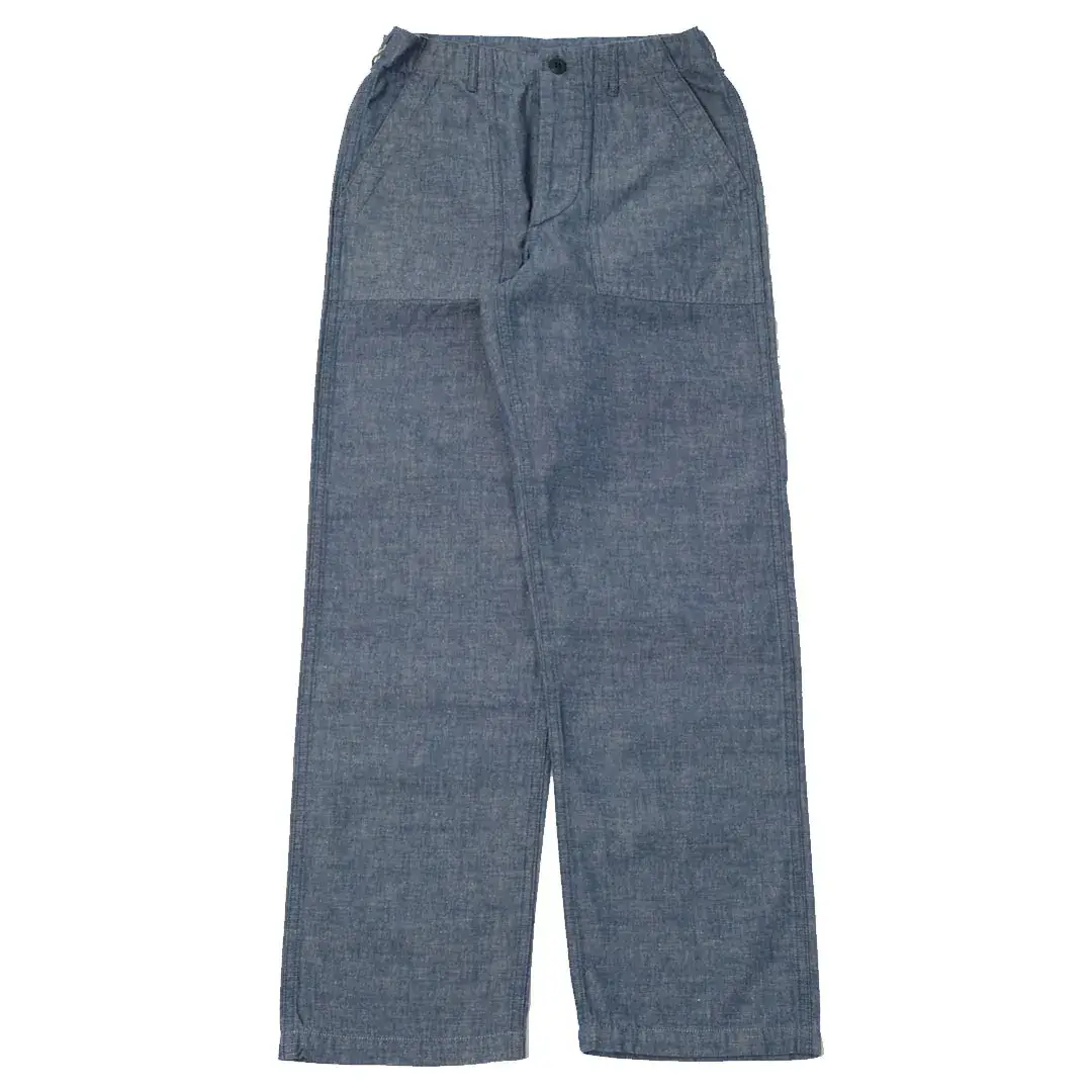 orSlow U.S. Army Chambray Fatigue Pants - Grape Front orSlow U.S. Army Chambray Fatigue Pants - Grape Front