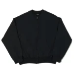 orSlow Zip Through Heavyweight Sweatshirt - Dark Navy Front